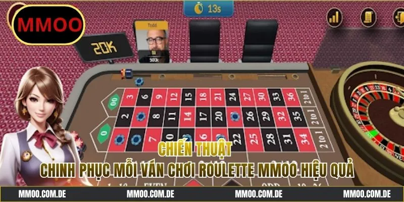 Bí quyết để cược bài Roulette MMOO thắng lớn